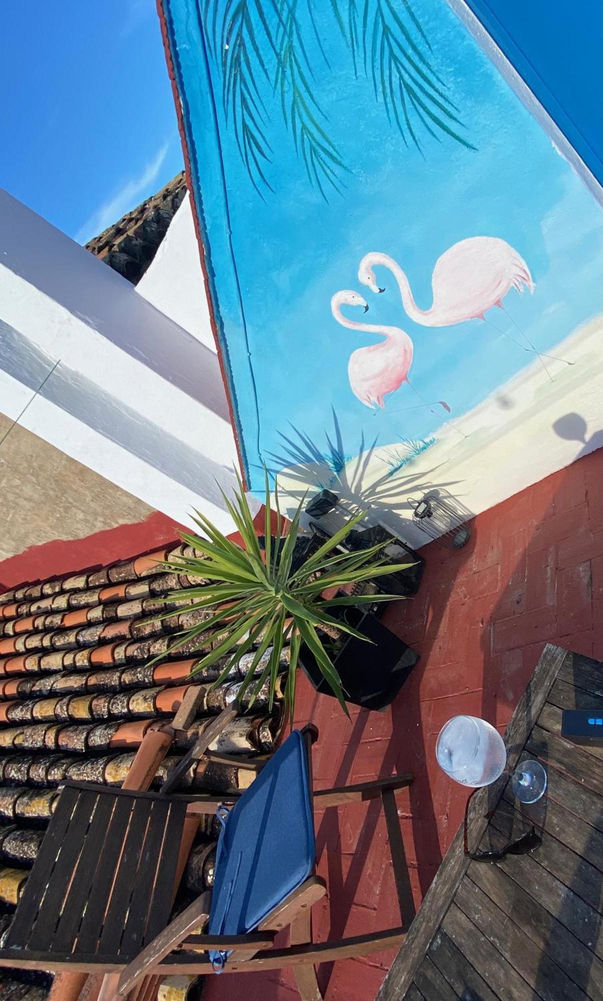 Casa De Los Dos Flamencos Miramar Dış mekan fotoğraf